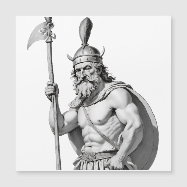 Guerrier viking.  (Framsida)