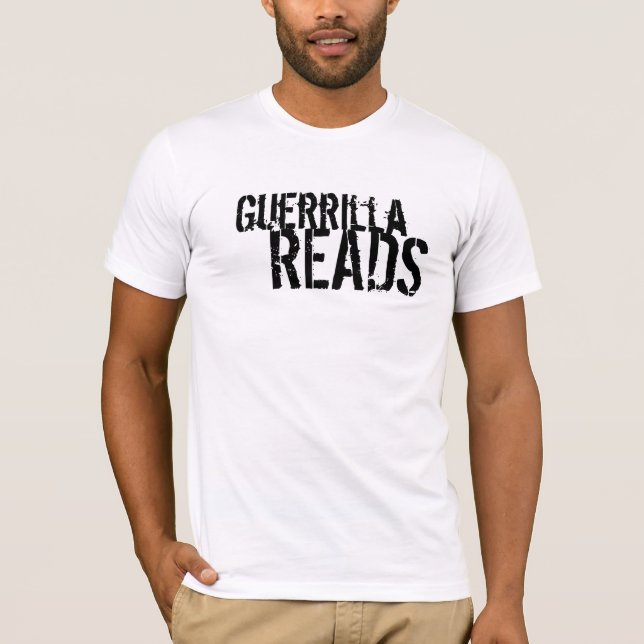 GuerrillaReads T Shirt (Framsida)