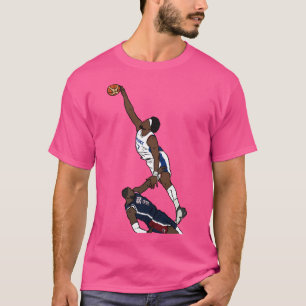 Guerschon Yabusele Dunks on Lebron T Shirt