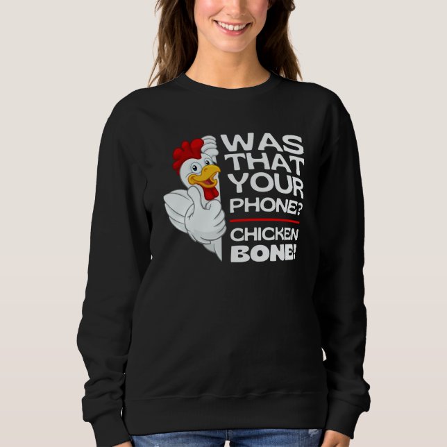 Guess Chicken Bone  Chicken Jokes Memes Chickens B T Shirt (Framsida)