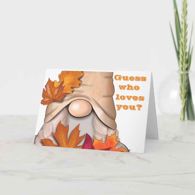 GUESS WHO KÄRLEK DIG-ME!!!!!!!!!! PÅ *DIN BIRTHDAY HELGKORT (Framsida)