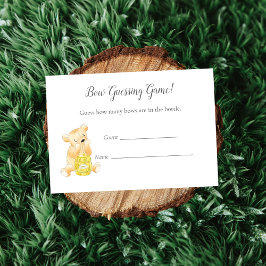 Guessing Count Game Boy Nalle and Bee Tilläggskort