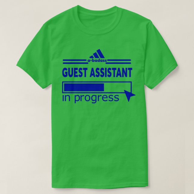 GUEST ASSISTAN T SHIRT (Design framsida)