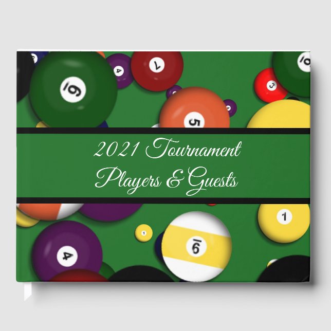 Guest Bok - Billiards (Framsida)