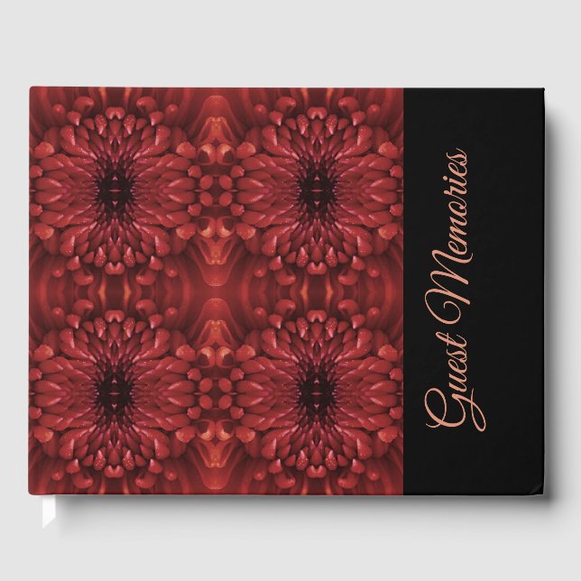 Guest Bok - Chrysanthemum Red Kaleidoscopic (Framsida)