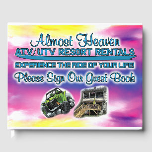 Guest Bok Design for Nästan Heaven ATV Resort
