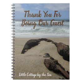 Guest Bok Driftwood Surfa and Sand Beach House Anteckningsbok