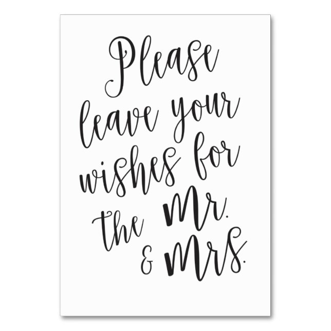 Guest Bok-tecken Bordsnummer (Framsidan)