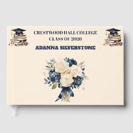 Guest Book-Custom Name & Year Keepsake Gästböcker