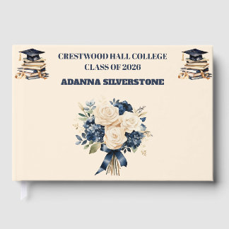 Guest Book-Custom Name & Year Keepsake Gästböcker