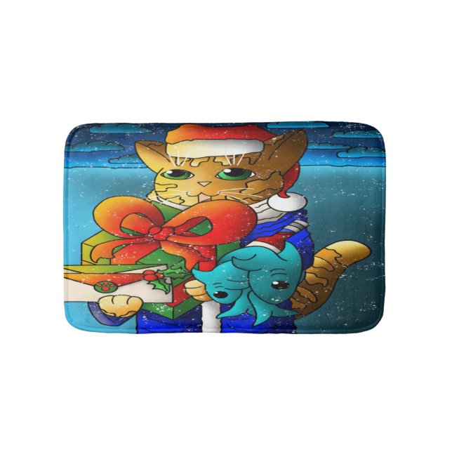 Guest för julklapp badrumsmatta (Framsidan)