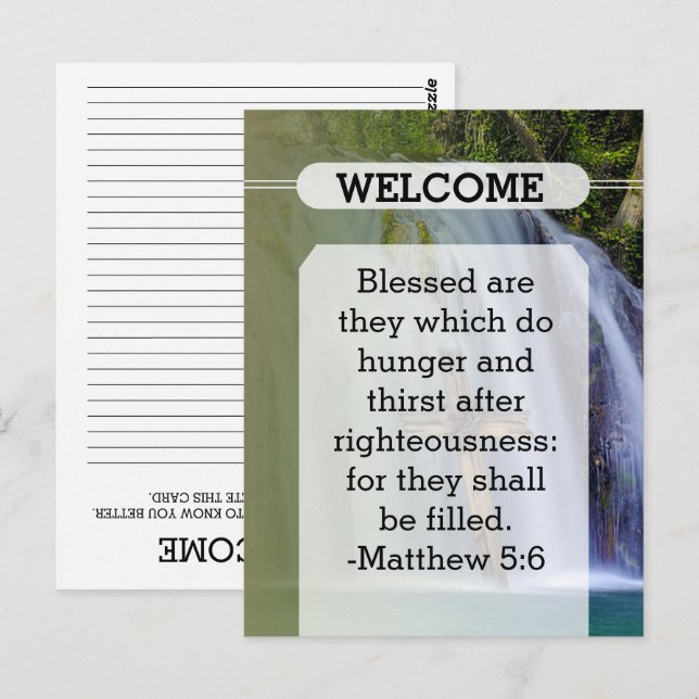 Guest-vykort för kyrka vykort (Fram/baksida)