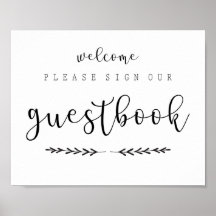Guestbook Bröllop-tecken