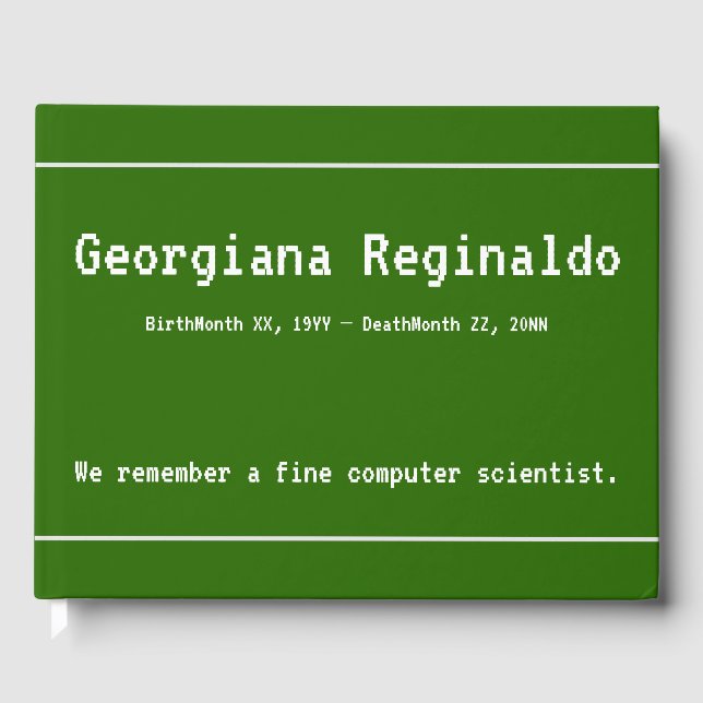 Guestbook för enkel och minimal komprimering av SC Gästböcker (Framsida)