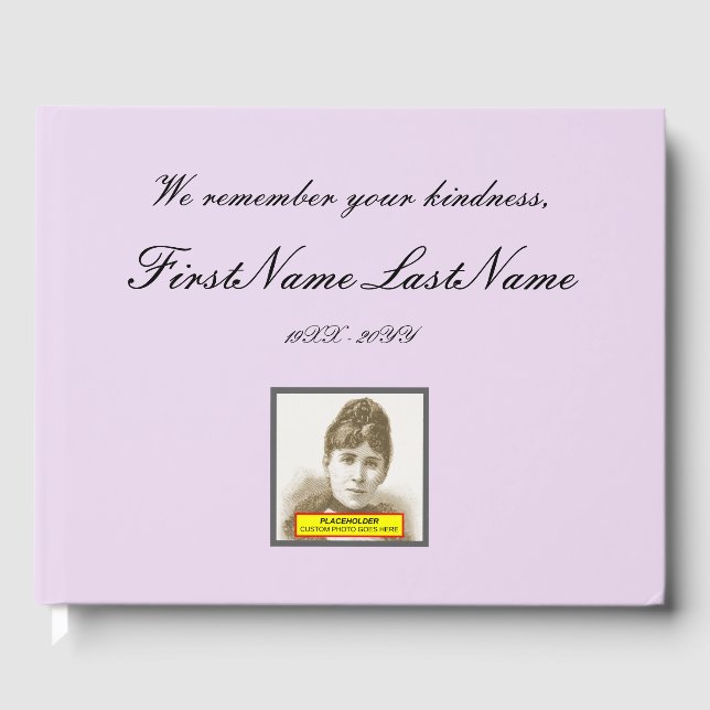 Guestbook med minimalistsymboler gästböcker (Framsida)