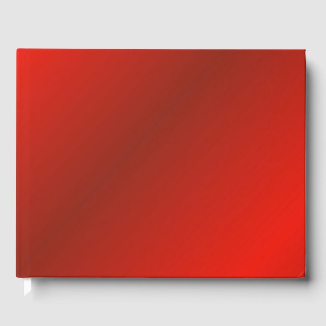 guestbook med röd Bröllop, festlig dekoration, vac Gästböcker (Framsida)