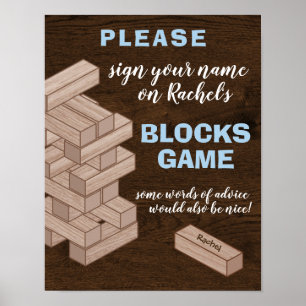 Guestbook-signeringsgäst för Party-block Bok Poster