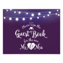 Guestbook-tecken med utbytbar bakgrund färg