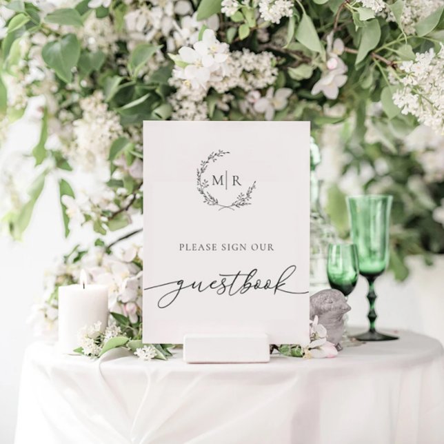 Guestbook-tecken Poster (Skapare uppladdad)