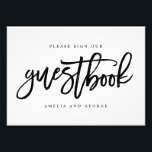 Guestbook-tecken Välj Storlek brushöjd Fototryck<br><div class="desc">Planera en snyggt firande med denna moderna inbjudan som dina gäster kommer att ta hand om. Utformad av © berrysöt ...  Utskrivbara digitala filer finns tillgängliga! Besök vår webbplats på www.berryberrysweet.com för mer information!</div>