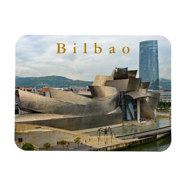 Guggenheim Museum Bilbao Magnet (Horisontell)
