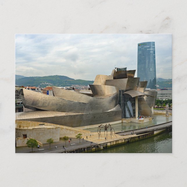Guggenheim Museum Bilbao Vykort (Framsida)