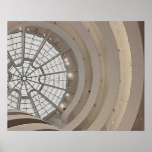 Guggenheim Museum Ceiling i New York City Poster