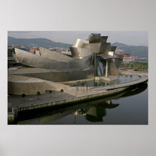 Guggenheim Museum i Bilbao, Spanien Poster