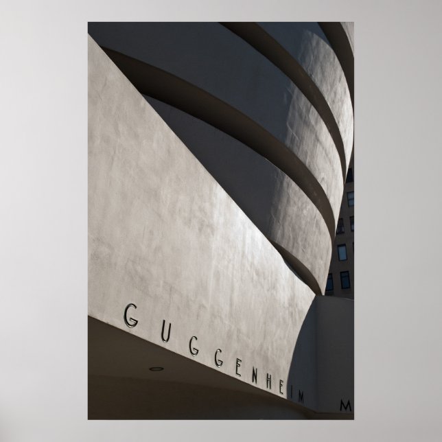 Guggenheim Museum Poster (Framsidan)