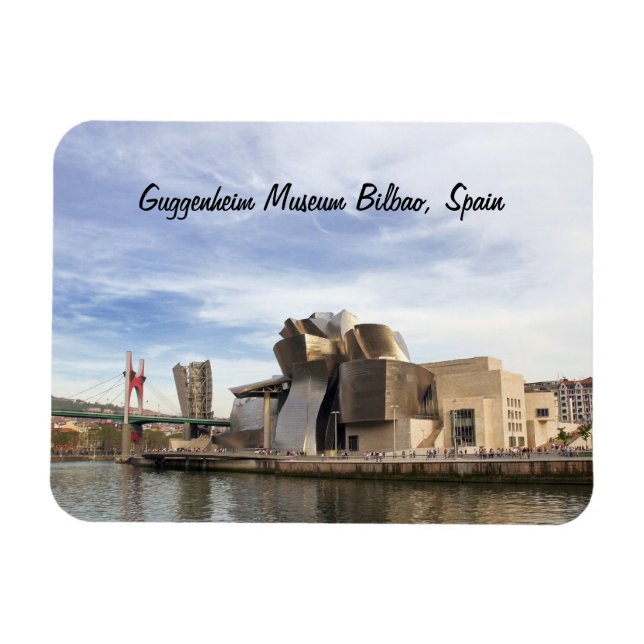Guggenheim Museum Premium Magnet (Horisontell)