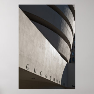 Guggenheim museumaffisch poster