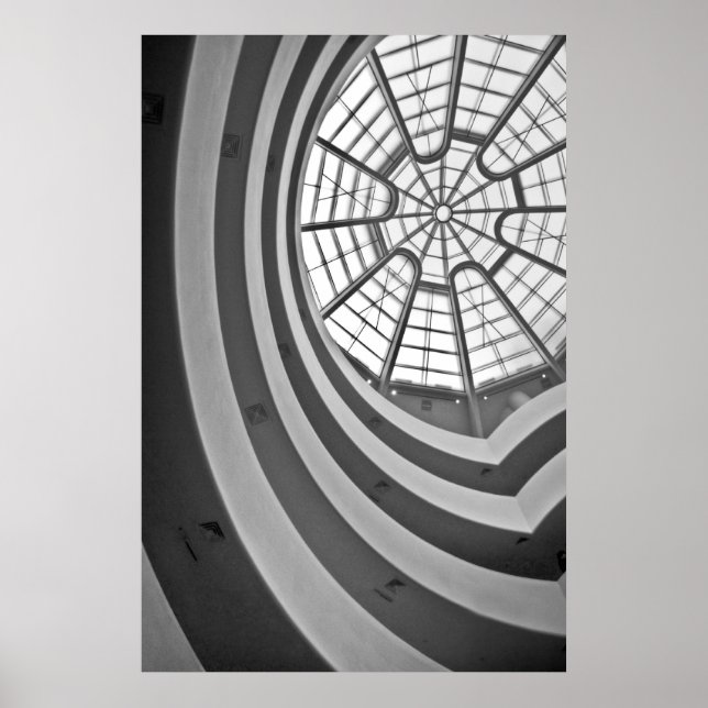Guggenheim Skylight Poster (Framsidan)