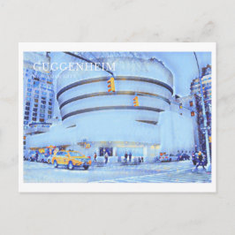 Guggenheimmuseets vykort, New York City Vykort