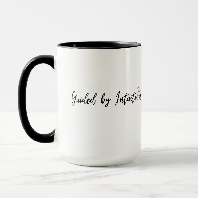 Guidad av Intuition Coffee Mugg (Vänster)