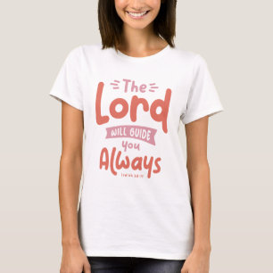 Guidad av Lord - Christian Quote T Shirt