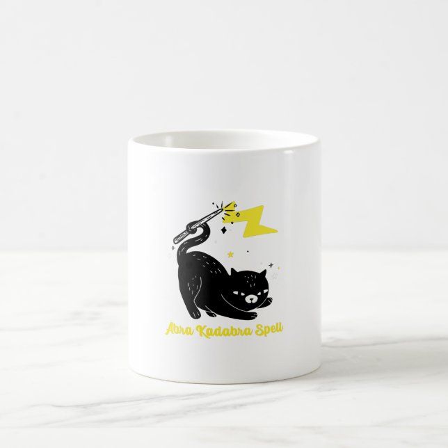 Guidad katt - Abra Kadabra Spell Kaffemugg (Center)