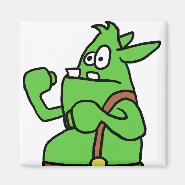 Guide101 Gobbler Fisticuffs Magnet (Framsidan)