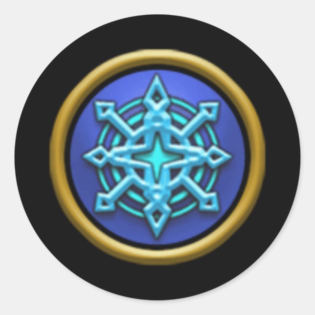 Guide101 isskolemätare runt klistermärke (Framsida)