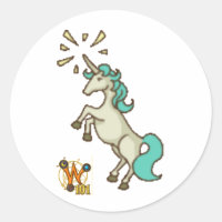 Guide101 Unicorn Doodle Sticker
