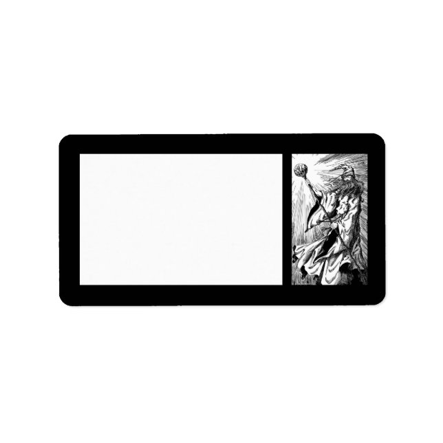 guide adressetikett (Framsidan)