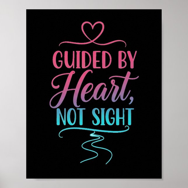 Guide By Heart, Not Sight Poster (Framsidan)