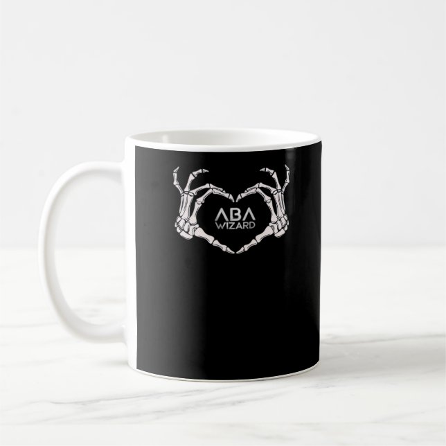 Guide Classic - Skeleton Händer Heart Kaffemugg (Vänster)