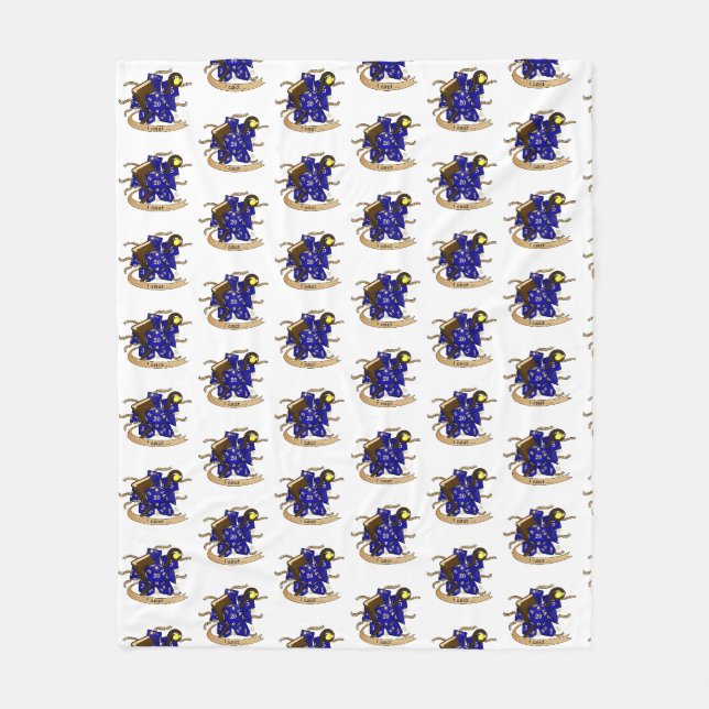 Guide Dice Design Fleecefilt (Framsidan)