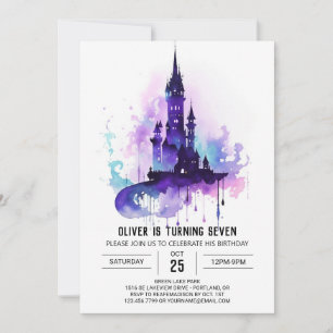 Guide Editable Magic Birthday Inbjudningar