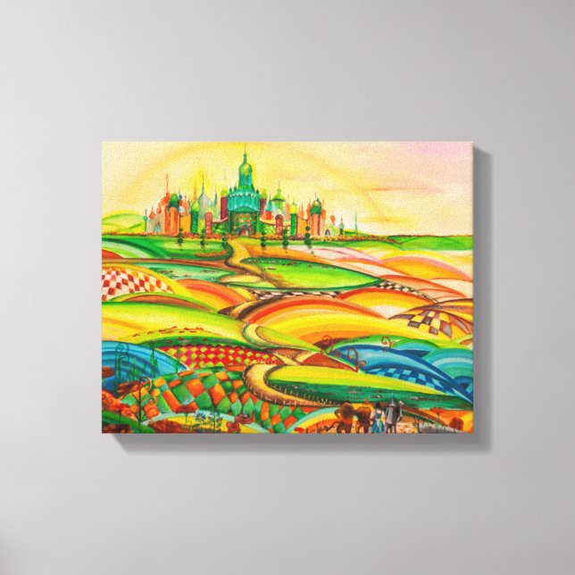 Guide för Oz Art-arbete Canvastryck (Framsida)