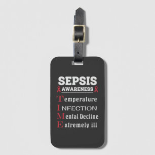 Guide för Sepsis Awareness T.I.M.E. Bagagebricka