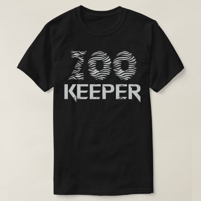 Guide för Zookeeper Zoo Keeper African Savanna Saf T Shirt (Design framsida)