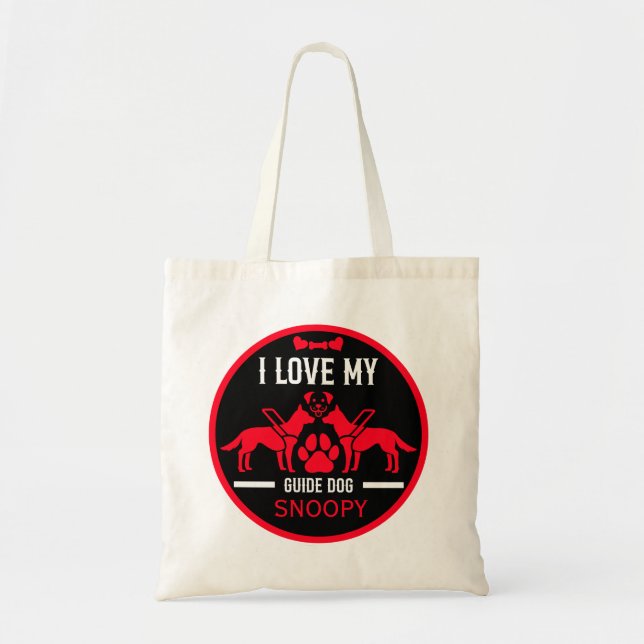 Guide-Hund Tygkasse (Framsidan)