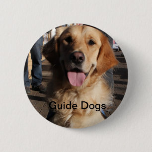 Guide Hundar Badge Knapp