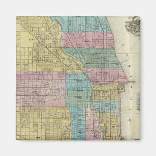 Guide Karta of Chicago Magnet